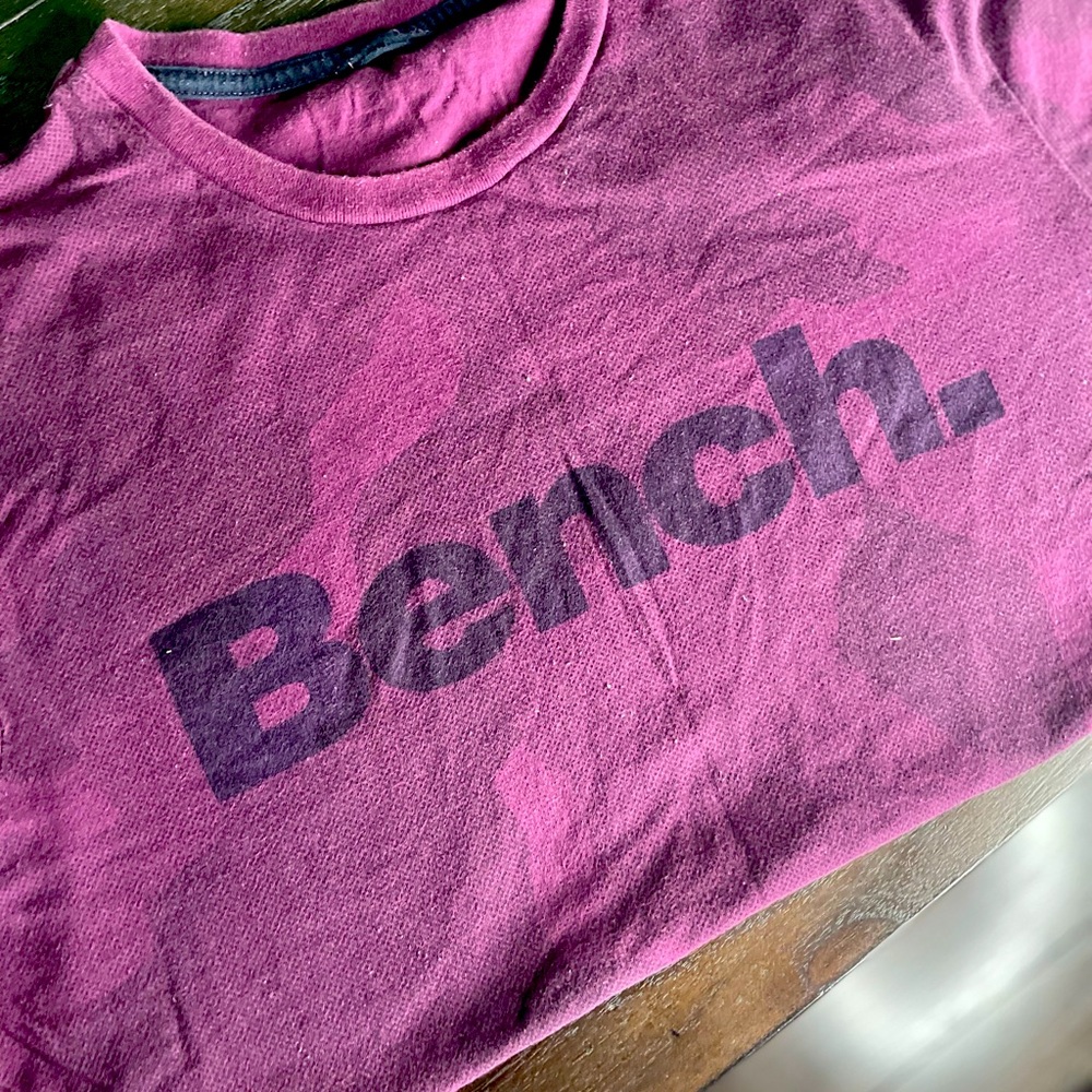 Boys Bench Purple Camo Tee